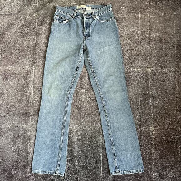Women's Vintage Y2K GAP USA Boot Cut Button Fly Light Blue Faded Mom Jeans Sz 8 - Picture 1 of 5